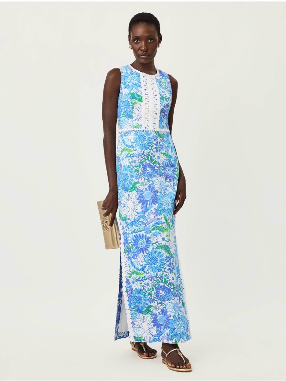 NWT Lilly Pulitzer Ashler Maxi Shift Dress - size 6